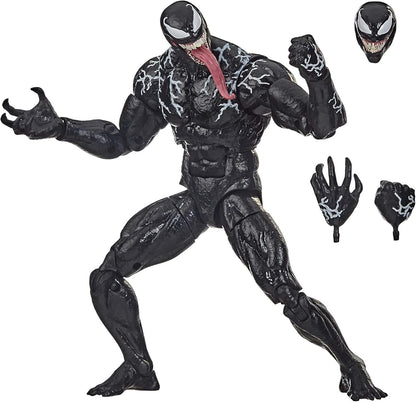 Figurine，Marvel Superhero Massacre Movie Figurine Venom 2-Joint Movable Model Ornament Peripheral Dolls