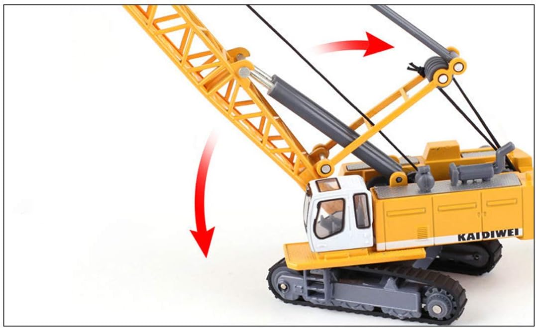 1:87 HO Scale Tower Cable Crane, Train Railway Model Scene Decoration Trains Accessories