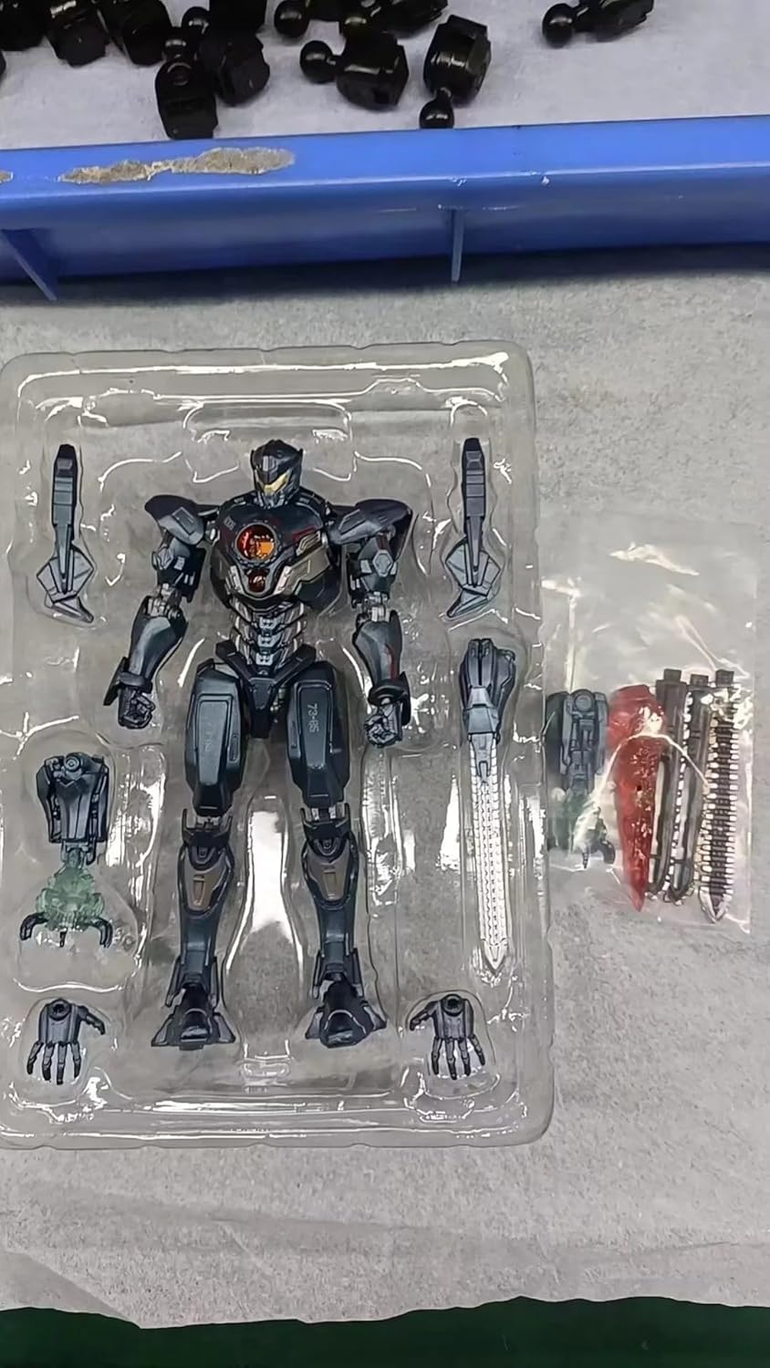 Pacific Rim Uprising Gipsy Avenger Action Figure, 16 inches, Articulated with Accessories 6.5 inches